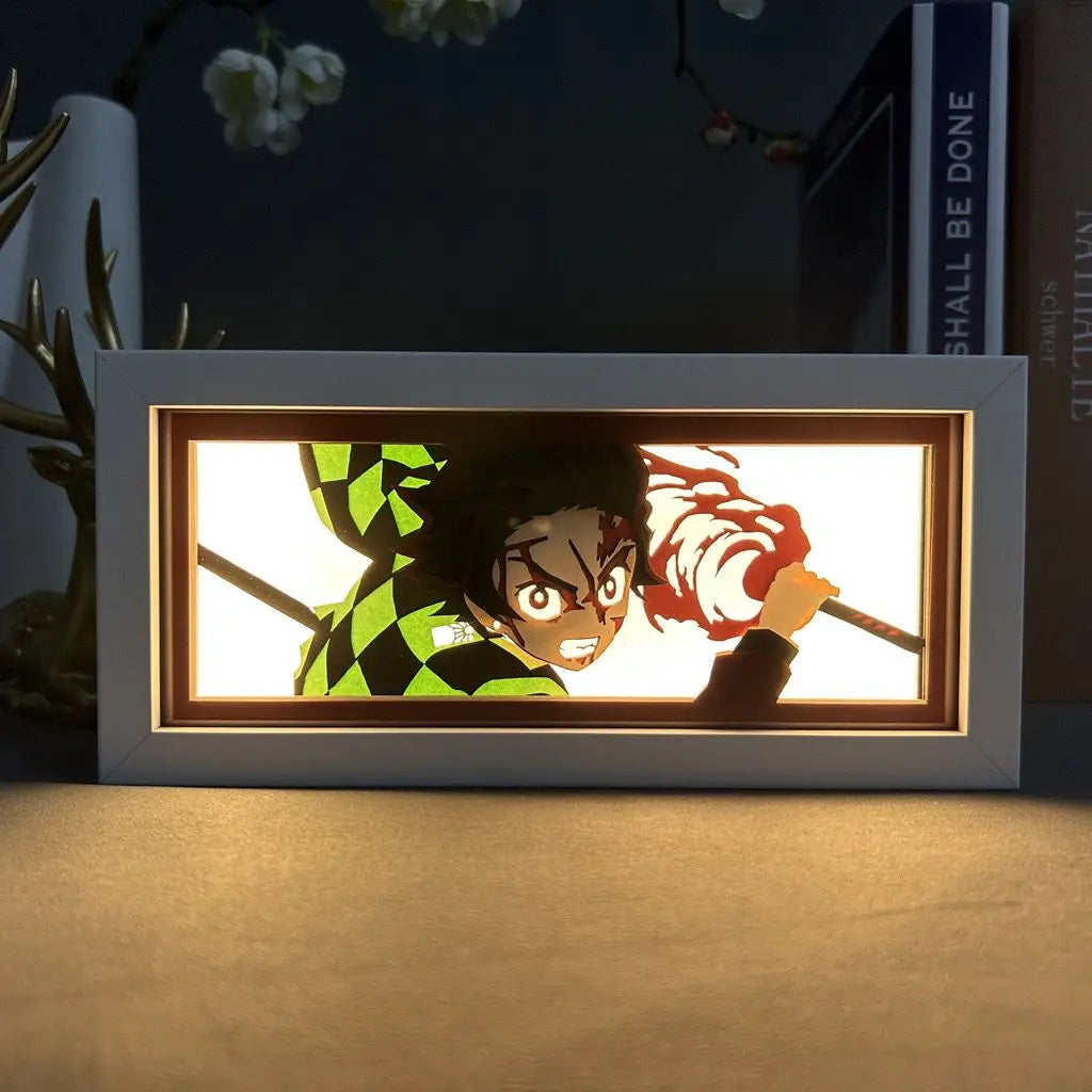 lightbox 3D anime -Demon Slayer